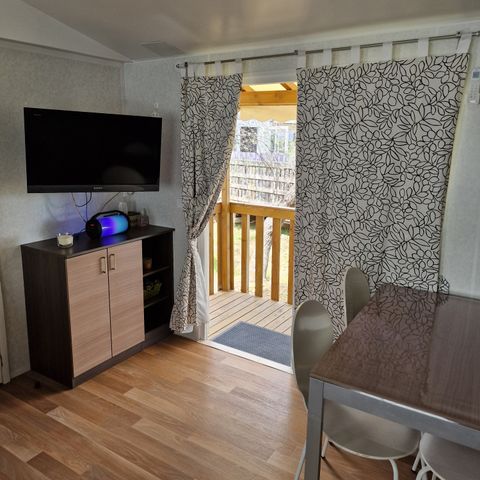 Stacaravan 6 personen - Key West - Uitzicht op de vijver - 3 slm -