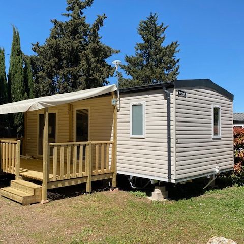 MOBILHOME 4 personas - Mobil home Riviera Palm - 32m² - 2 habitaciones - climatizado