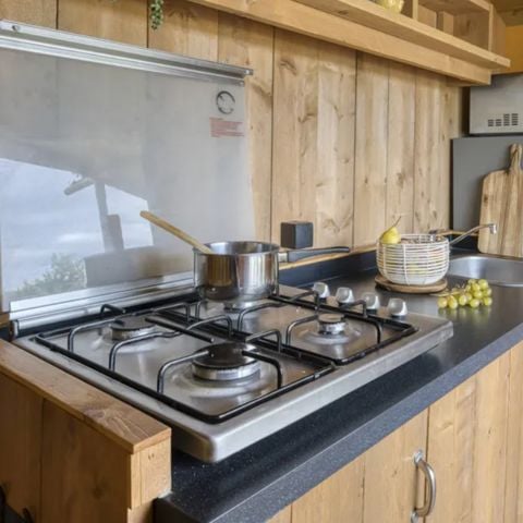 Safaritent 4 personen - Lodge - 2 slaapkamers