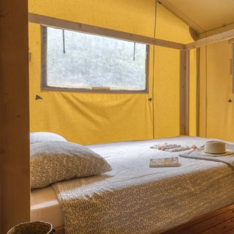 Safaritent 4 personen - Lodge - 2 slaapkamers