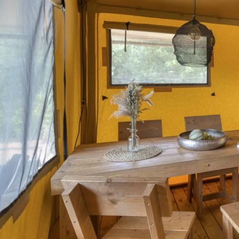 Canvas and wooden tent 4 persons - Lodge - 2 bedrooms