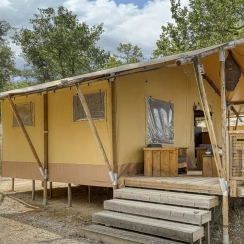 Canvas and wooden tent 4 persons - Lodge - 2 bedrooms