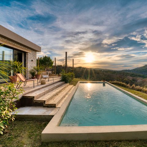 VILLA 8 persone - Villa con 3 camere da letto + 1 studio 1 camera da letto / piscina privata