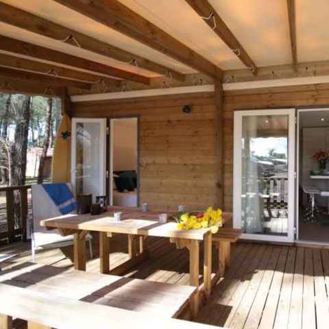 LODGE 6 personen - Cottage Premium KeyWest 6p - 3 slaapkamers - TV - Airconditioning