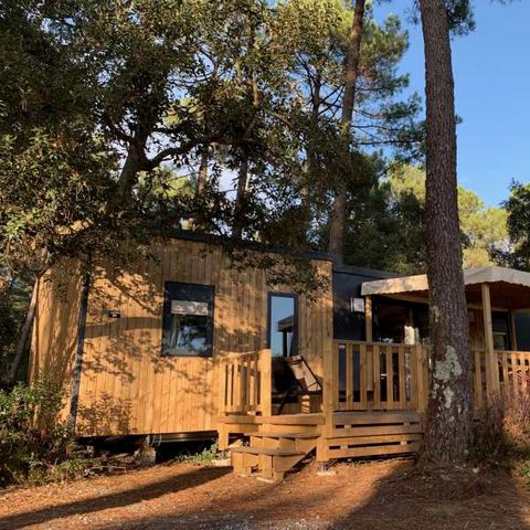 ALBERGUE 5 personas - Cabaña Premium Cocoon 4/5p. - 2 dormitorios - TV - Aire acondicionado