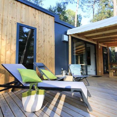 LODGE 5 Personen - Cottage Premium Cocoon 4/5p. - 2 Schlafzimmer - TV - Klimaanlage