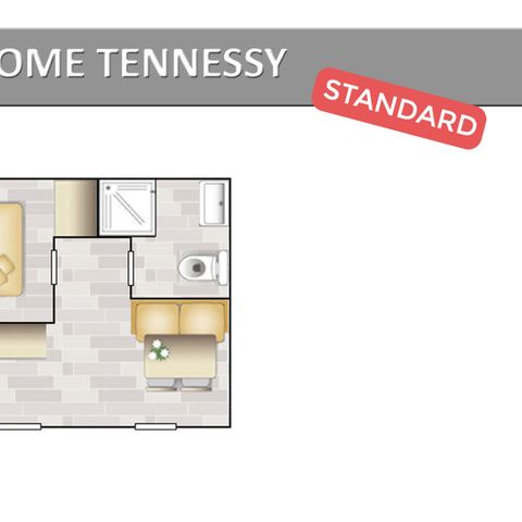 Mobile home 2 persons - TENNESSY STANDARD