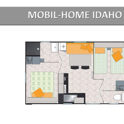 CASA MOBILE 4 persone - STANDARD IDAHO
