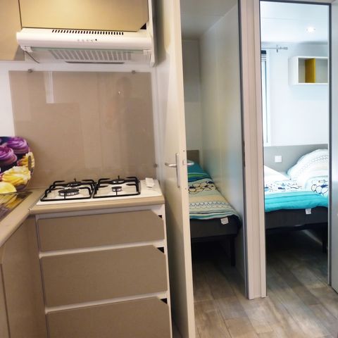 MOBILHOME 6 personnes - ARIZONA STANDARD - 3 chambres - TV - CLIM