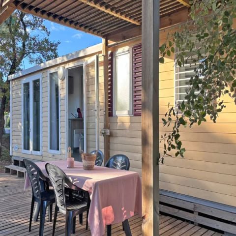 MOBILHOME 6 personas - Mobil Home Aqua 3ch 6 pers Terraza Semicubierta Clim TV