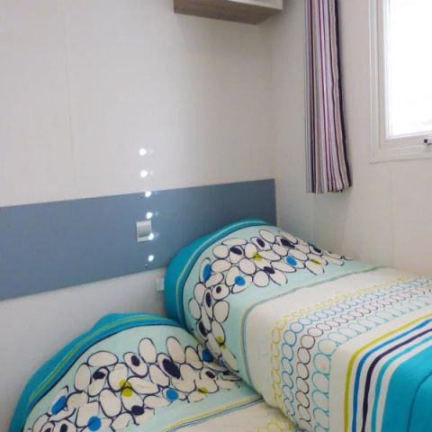 MOBILHOME 6 personnes - Mobil Home Aqua 3ch 6 pers  Terrasse Semi-couverte Clim TV