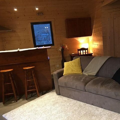 Accommodatie 2 personen - Suite Nid d'Amour en Spa ( ultieme verfijning in de boomtoppen voor koppels ) / 2 pers inbegrepen