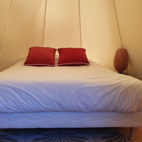 Tenda 2 persone - TIPI LODGE 6 m² per 2 persone con colazione e vasca idromassaggio privata ad accesso illimitato