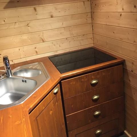Lodge 2 personen - Cabane Lodge mit Frühstück und privatem Spa auf der Terrasse