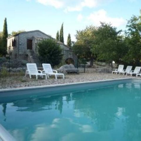 GÎTE 12 personnes - Grand Mas ( grand gîte avec piscine privative ) / 12 pers inclus