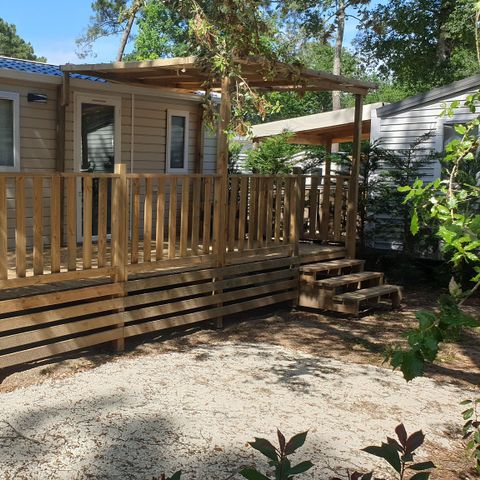 MOBILE HOME 4 people - Mobile-home | Comfort XL | 2 Bedrooms | 4 Pers | Raised terrace | Air conditioning | TV
