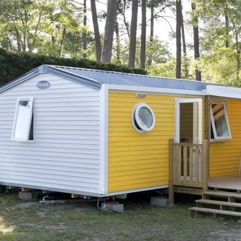 Mobilhome 4 personnes - Premium | 2 Ch. | 4 Pers. | Terrasse surélevée | Clim. | TV