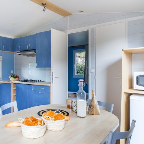 MOBILE HOME 6 people - Classic XL | 2 Bedrooms | 4/6 Pers. | Raised terrace | Air-con.