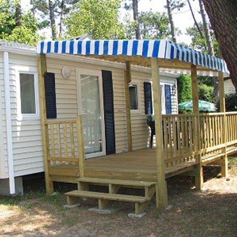 Mobilhome 6 personnes - Classic XL | 2 Ch. | 4/6 Pers. | Terrasse surélevée | Clim.