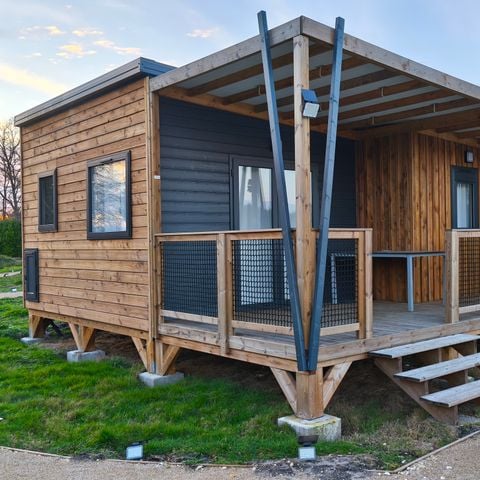 Stacaravan 4 personen - Berk - 26.5 m² - 2 slaapkamers