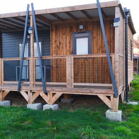 Stacaravan 4 personen - Narcissen cottage - 26.5 m² - 2 slaapkamers