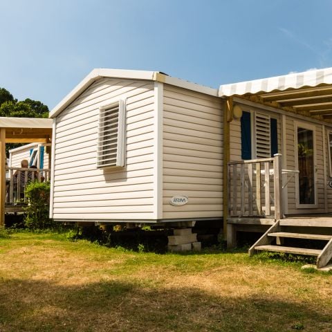 Stacaravan 4 personen - MH 2BED - OVERDEKT TERRAS