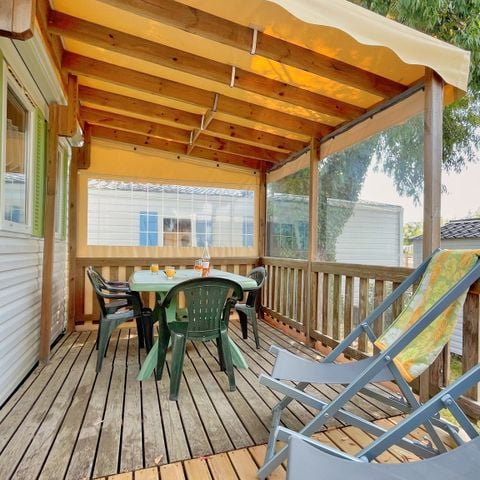 BUNGALOW 6 personnes - MH 2CH VINTAGE - TERRASSE SEMI COUVERTE
