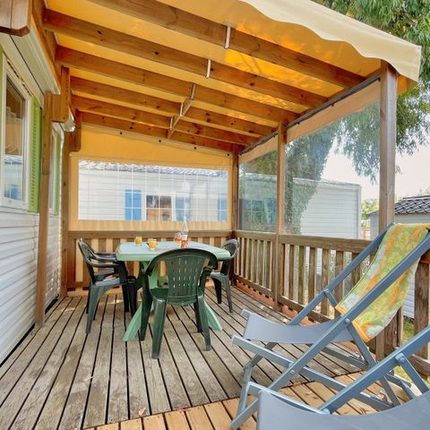MOBILE HOME 6 people - MH 2CH VINTAGE - SEMI-COVERED TERRACE