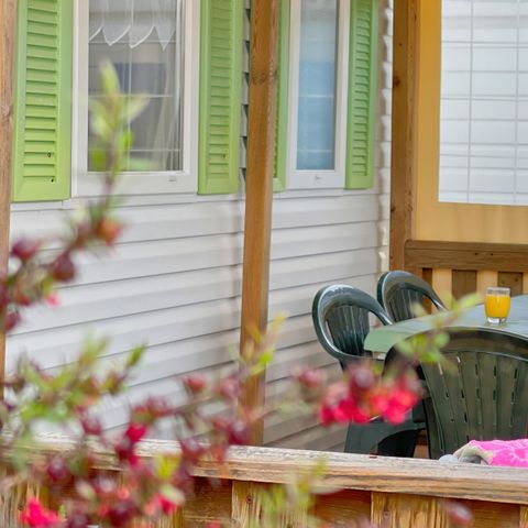 Mobile home 6 persons - MH 2CH VINTAGE - SEMI-COVERED TERRACE