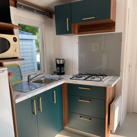 Mobilheim 6 Personen - MH 2CH - EINGEBAUTE TERRASSE