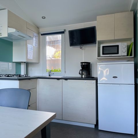 Mobilheim 6 Personen - MH 2CH PREMIUM - INTEGRIERTE TERRASSE