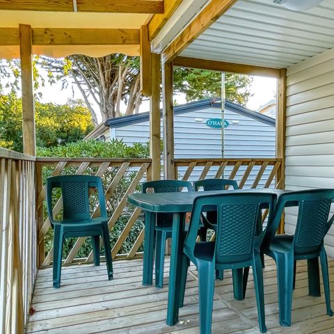 MOBILE HOME 6 people - MH 2CH PREMIUM - INTEGRATED TERRACE