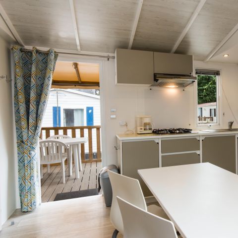 CASA MOBILE 6 persone - MH 2BED - TERRAZZA CHIUSA E SEMICOPERTA