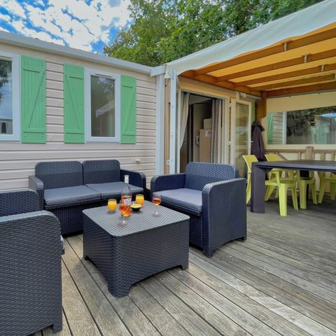 CASA MOBILE 6 persone - MH 3BED - TERRAZZA SEMICOPERTA