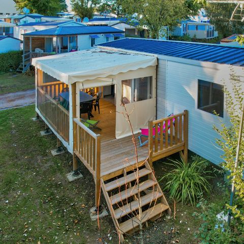 Mobile home 6 persons - MH 3CH PREMIUM - SEMI-COVERED TERRACE