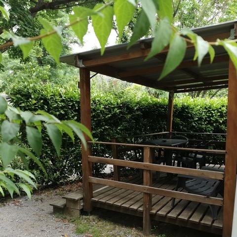 Mobilhome 4 personnes - Mobil-home Samedi 2 chambres + terrasse couverte - sans sanitaires