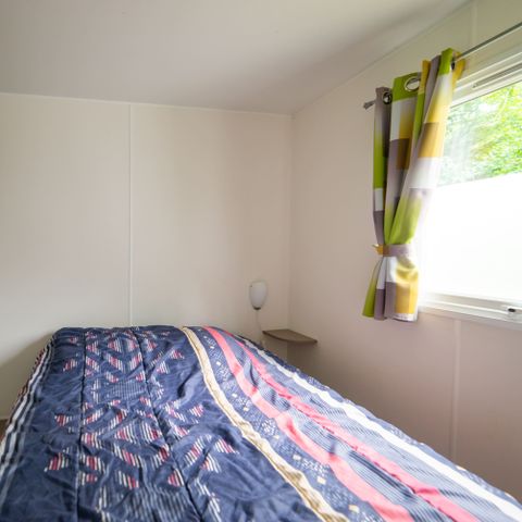 Stacaravan 5 personen - Stacaravan Dimanche 2 slaapkamers + overdekt terras
