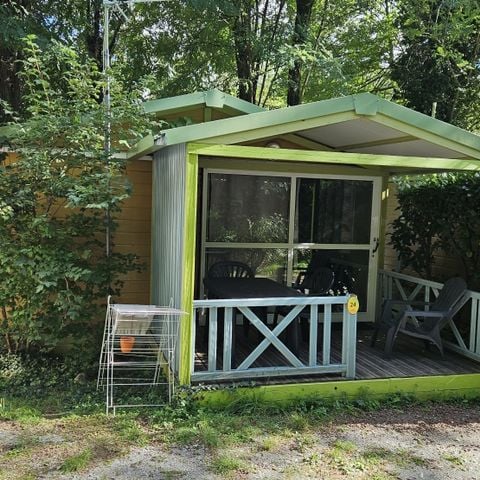 CHALET 5 personnes - Chalet 2 chambres + terrasse couverte