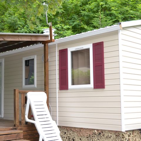 BUNGALOW 6 personnes - 3 chambres + terrasse couverte