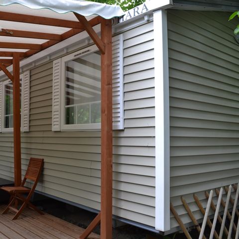 BUNGALOW 6 personnes - 3 chambres + terrasse couverte