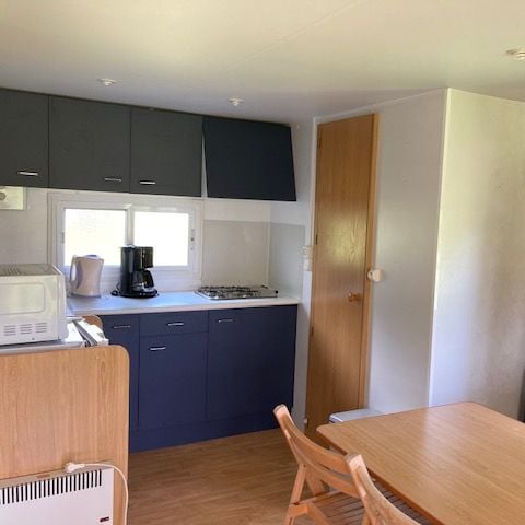 Stacaravan 2 personen - Stacaravan BLEULAGON 2/4 pers - extra personen mogelijk tegen betaling, neem contact op met de camping