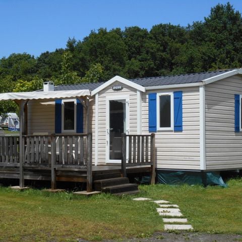 MOBILHOME 2 personnes - Mobil home SUNSET 4/6 pers - personnes supplémentaires possible en supplément, contacter le camping