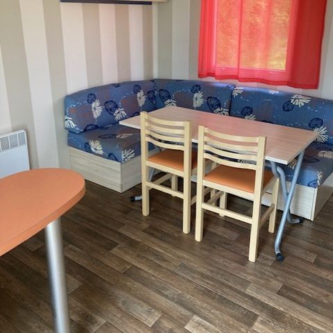MOBILE HOME 2 people - Mobile home SUNRICE 4/6 pers - additional persons possible at extra cost, contact the campsite
