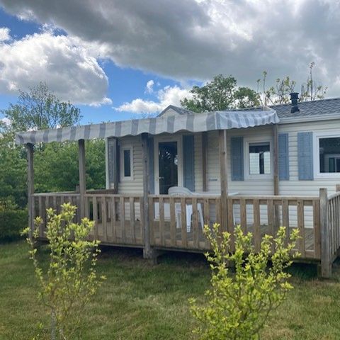 MOBILE HOME 2 people - Mobile home HAWAI 4/6 pers - additional persons possible at extra cost, contact the campsite