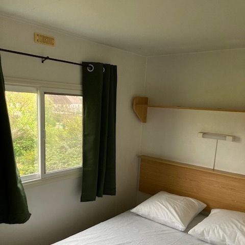 Mobile home 2 persons - Mobile home KIWIKISS 5/7 pers - additional persons possible at extra cost, contact the campsite