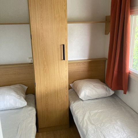 MOBILHOME 2 personas - Mobil home KIWIKISS 5/7 pers - personas adicionales posibles con coste adicional, contactar con el camping