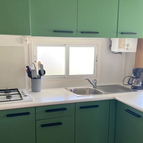 MOBILHOME 2 personnes - Mobil home KIWIKISS 5/7 pers - personnes supplémentaires possible en supplément, contacter le camping