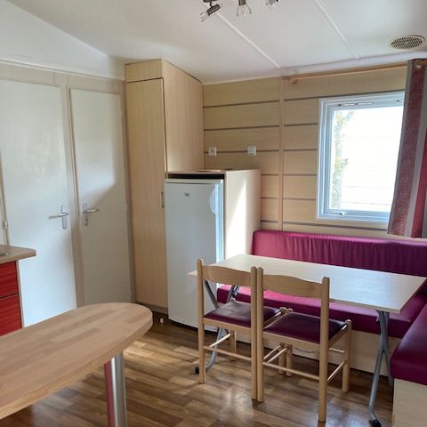 Mobile home 2 persons - Mobile home MANGO 4/6 pers - additional persons possible at extra cost, contact the campsite