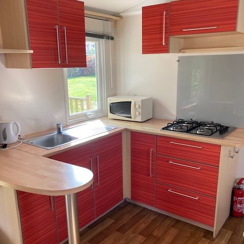 Stacaravan 2 personen - Stacaravan MANGO 4/6 pers - extra personen mogelijk tegen betaling, neem contact op met de camping