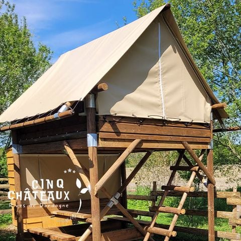Hébergement 2 personnes - BIVOUAC sur pilotis